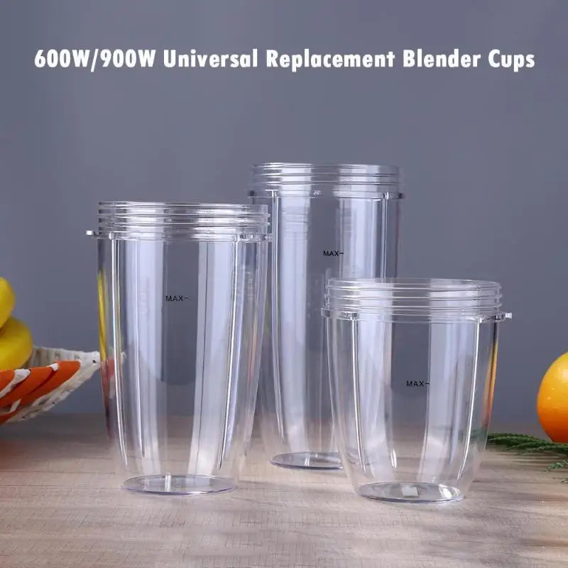 

18/24/32oz Juicer Cup Mug Transparent Replacement Cup For Nutribullet Blender Juicer Parts Juice Extractor Mug Cup 600W/900W
