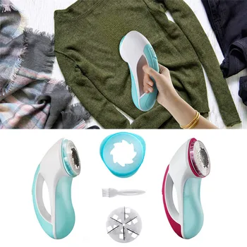 

Electric Clothes Lint Pill Fluff Upgrade Fabric Shaver Sweater Shaver Fuzz Remover Defuzzer Trimmer+Brush+Extra Blade