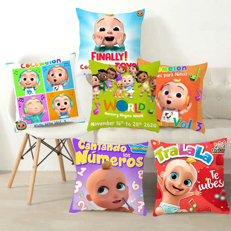 45 см Cocomelon чехол для подушки милый женский детские игрушки наволочка диванная