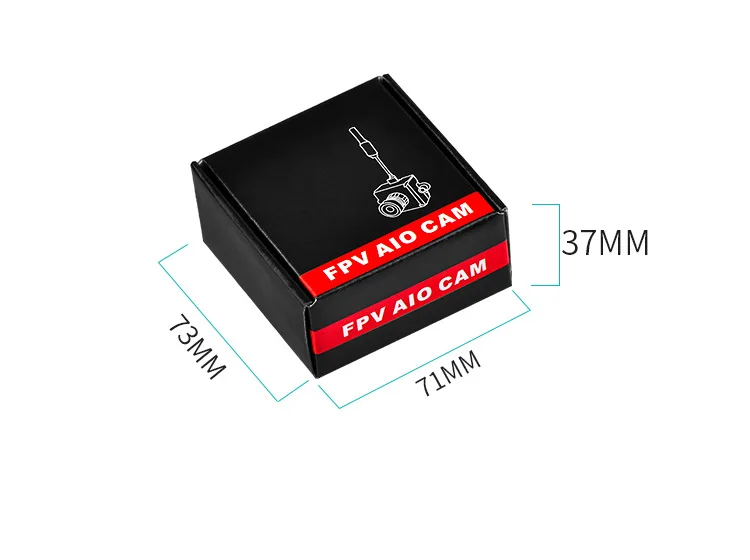 LST-S2+ 5,8G 25MW 40CH 800TVL передатчик и FPV AIO микро камера FPV камера с OSD Запчасти для RC Мини FPV гоночный Дрон