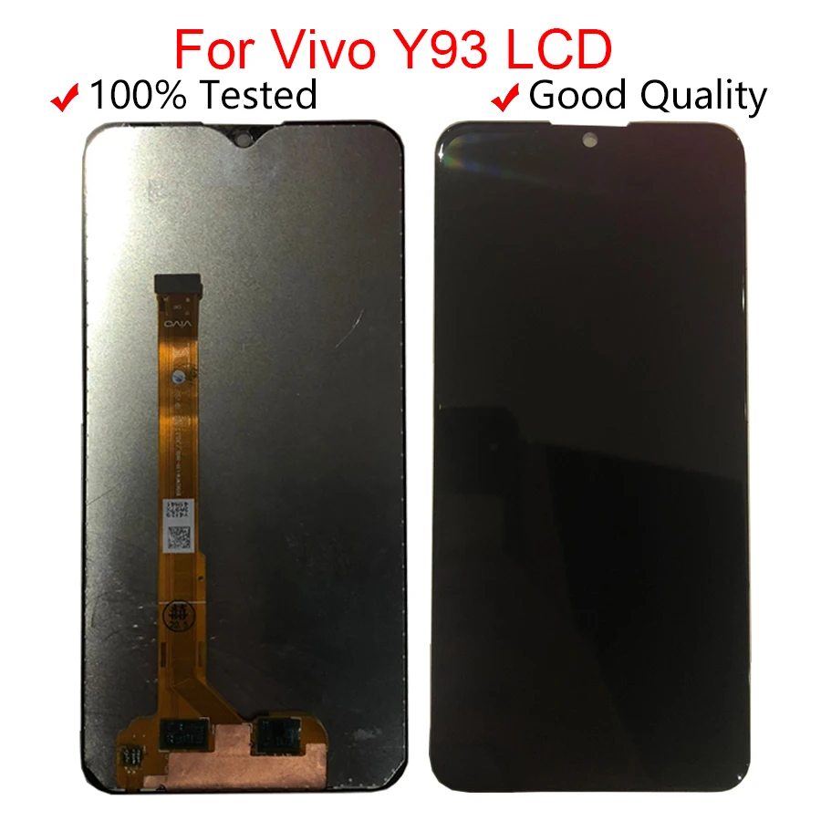 for vivo Y93 LCD Display Touch Screen Digitizer Assembly With Frame Y91 Y95 Y93s Y91c Replacement repair parts | Мобильные телефоны