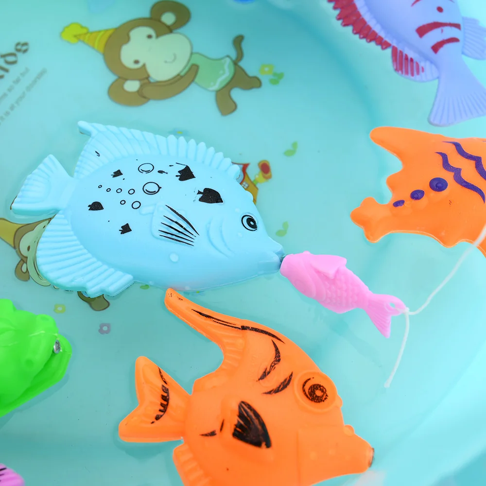 Quaslover набор магнитных игрушек для рыбалки, детские игрушки для игры в воду, детские игрушки для ванной, уличные рыболовные игрушки с рыбкой
