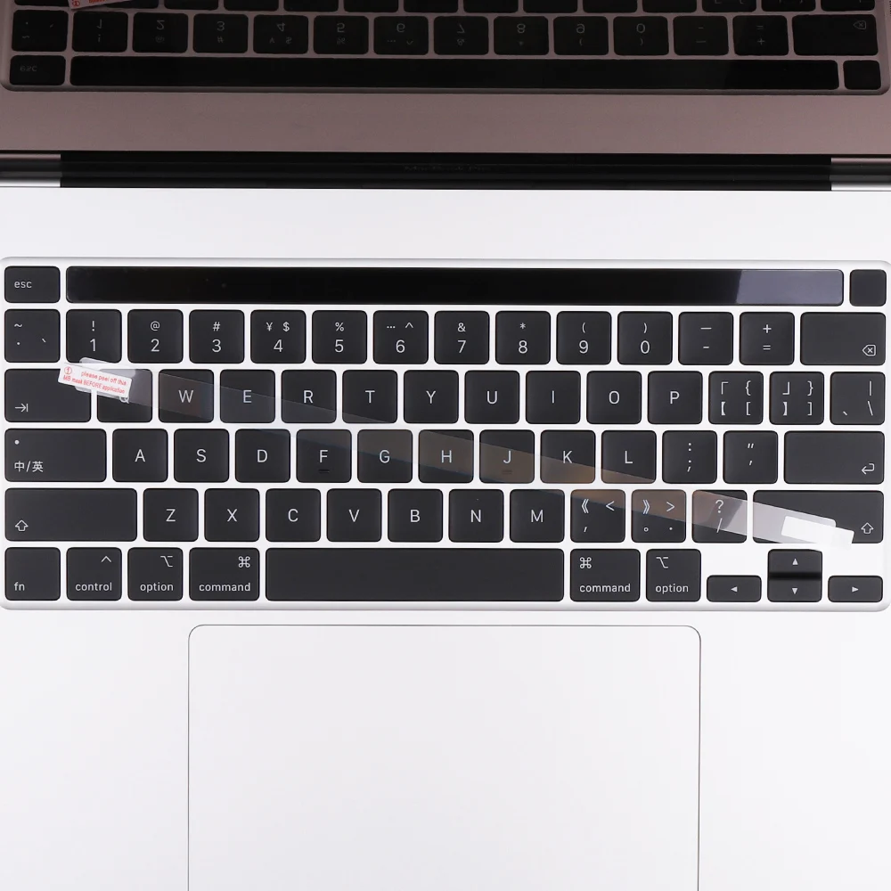 Touch Bar Clear Film Protector Sticker Skin for MacBook Pro 13 15 16 inch A2338 A2289 A2251 A2141 Dust & Scratch Resistant