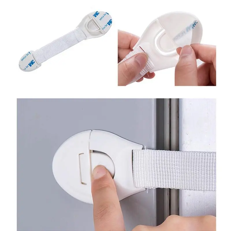 

Child Lock Protection Plastic Child Locks Cabinet Door Stopper Baby Safety Refrigerator Drawer Lock Door Lock For Children