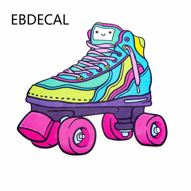 EBdecal Roller skates For Auto Car Bumper Window Wall Suitcase Decal Sticker Decals DIY Decor CT35019 | Автомобили и мотоциклы