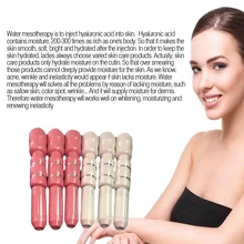 Новейшая вода мезотерапия гиалуроновая ручка без необходимости Регулируемый неинвазивный распылитель кислоты пистолет лицо красота шприц-ручка