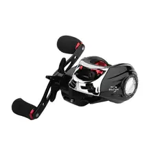 18+1 Bearings Low Profile Baitcasting Fishing Reel 7.2:1 Speed Ratio Right Hand Lure Fish Reels Line Spool Fish Wheel Tackle