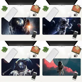 

Cool New astronaut art Anti-Slip Durable Rubber Computermats Gaming Mouse Pad Large Deak Mat 700x300mm for overwatch/cs go
