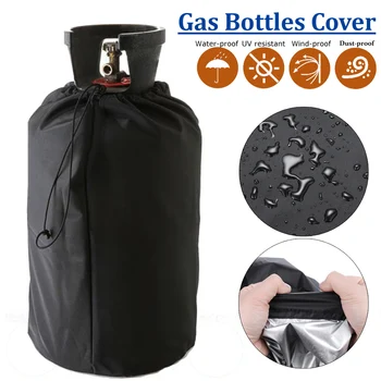 

PVC Waterproof BBQ Grill Gas Bottles Cover Protection Durable Outdoor Rain Grill Anti Dust Protector All-Purpose Covers 31x59cm