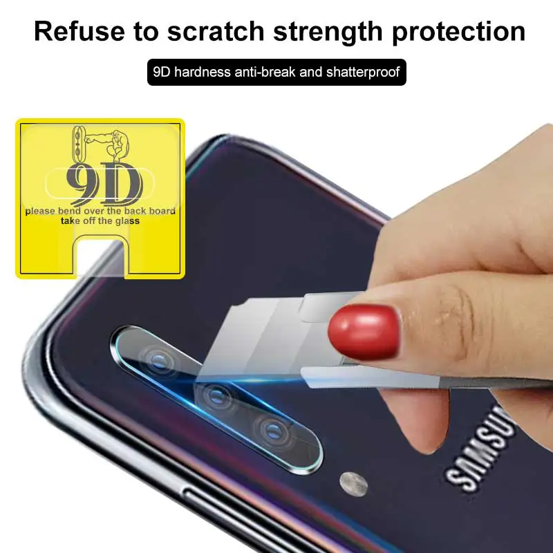 Gertong 9D Защитная пленка для объектива камеры Samsung Galaxy A30 A40 A50 A60 A70 HD закаленное