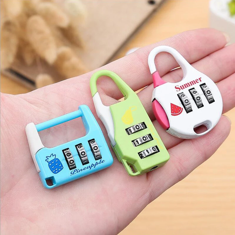 Desk Drawer Password Lock Combination Padlock Security Travel Safe