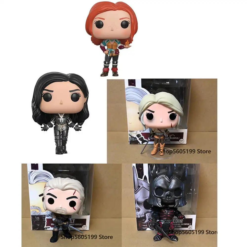 YENNEFER #152 EREDIN #151 гералт #149 CIRI #150 с коробкой фигурка игрушки Коллекционная модель