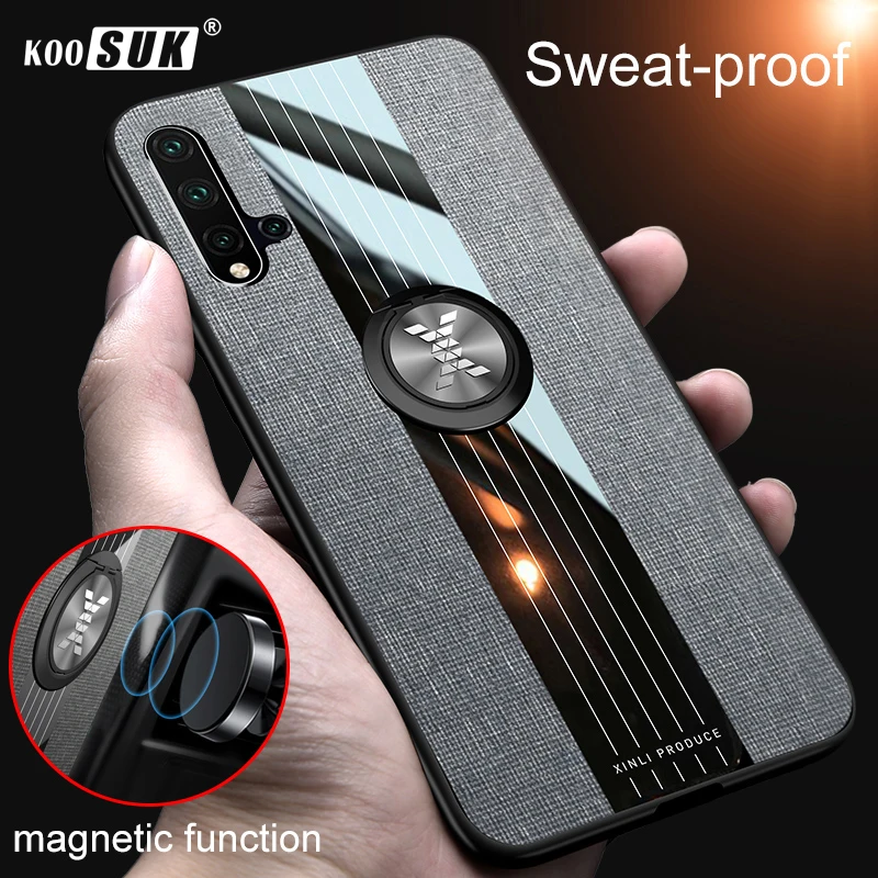 

Phone Case 360 Rotation Bracket For Huawei Nova 5 5i Sweatproof Heat Dissipation For Huawei Nova 5 Pro Nova 5i Pro Phone Cover
