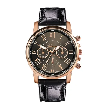 

Watch New Fashion Women Leather Band Quartz Analog Wrist Watch For Women Watch For Men Reloj Zegarek Damski Unisex Relogio