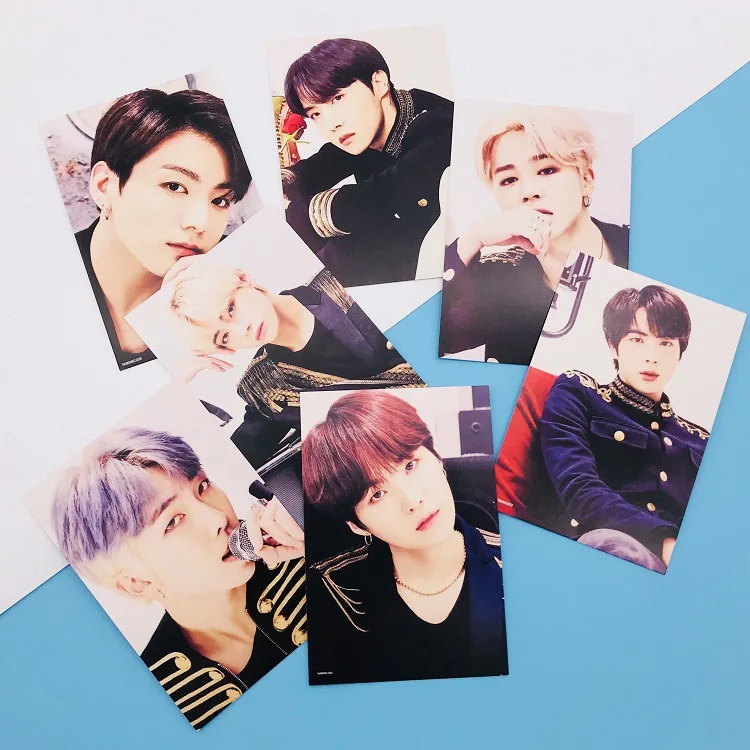 Kpop маленький подарок фото коллекция карт v jungkook jimin rm suga jh jin