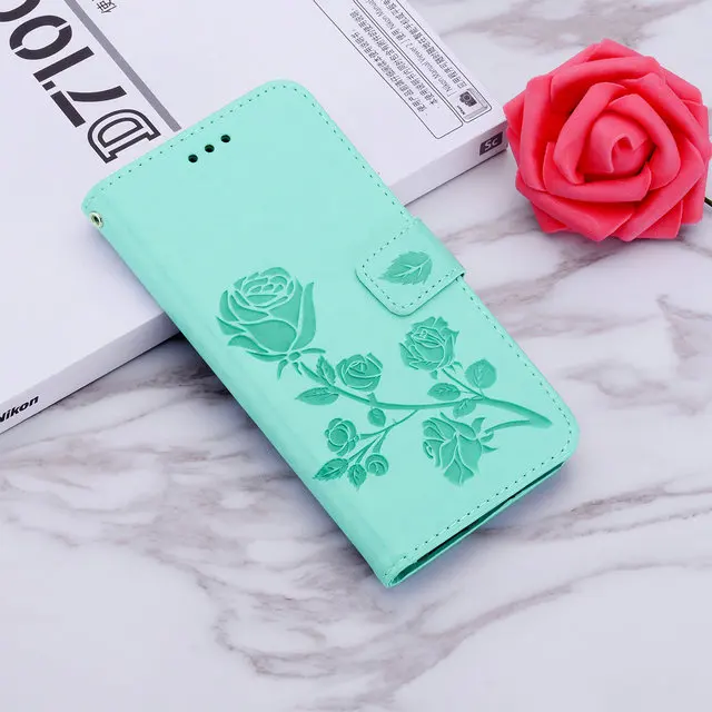 Кожаный розовый кошелек для Coque samsung A20 Чехол samsung A20e A 20 S A20 S 20 E Чехол Флип Etui для samsung Galaxy A20s чехол - Цвет: Зеленый