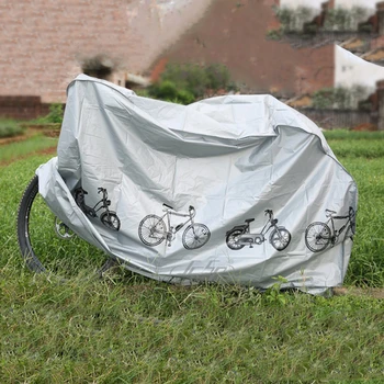 

Bike MTB Waterproof Cover Protector Bicycle Cycling Rain Dust Protector Cover Waterproof Protection gray