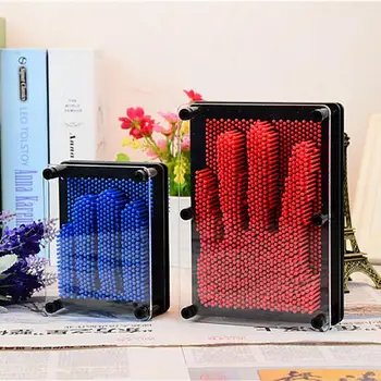 

Pin Art Clone Hand Carved Shape Model Toys Children'S Toys Classic Desktop Office Toys Pin Art 3D Impression Handprint Art Toys