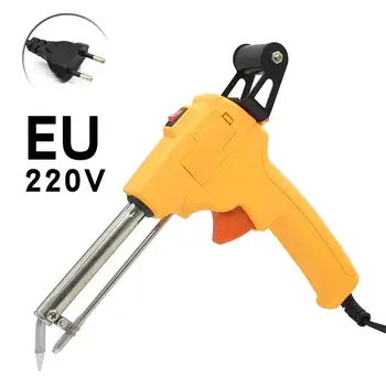 

NEW arrive 110V /220V 60W soldering iron Manual solder gun welding tool for solder repair high quality EU/US/UK plug