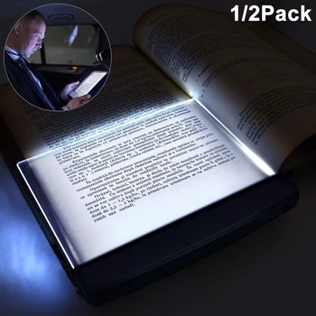 

LED Reading Light Night Light Book Family Study Light Eye Care Reading Lamp Portable Bookmark Light Reading in Bed Car Light Q30