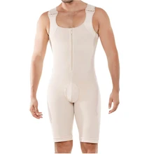 Tummy Belly Control Shapewear Keep Warm Body Shaper Bodysuit  Zipper Seamless Shaper Underwear Open Crotch Body Shaping Lingerie