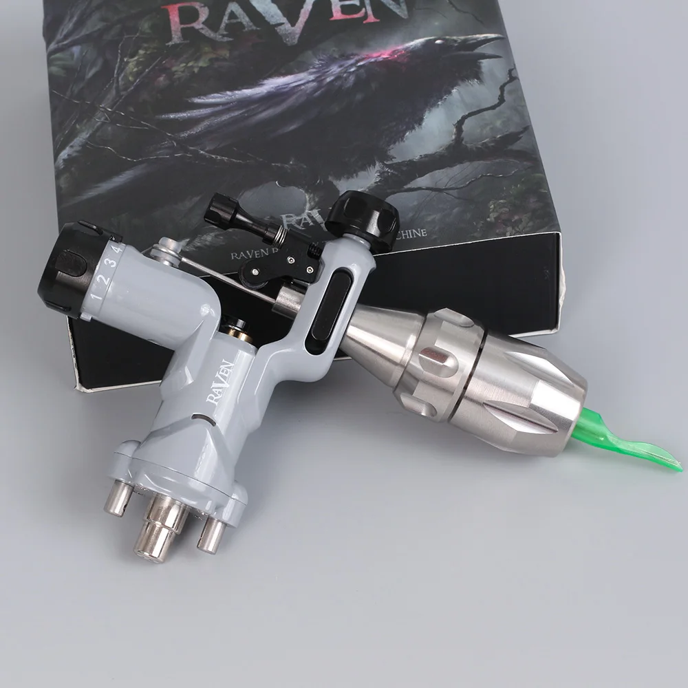 Топ Dragonhawk роторная татуировка машина серый мощный мотор Ворон аксессуары для татуировки художника Перманентный макияж машина