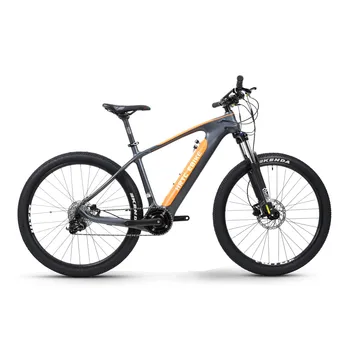 27.5inch electric mountain bicycle 36v 250w mid motor ebike carbon fiber frame Tektro Hydraulic disc brake Sram 10speed emtb 1