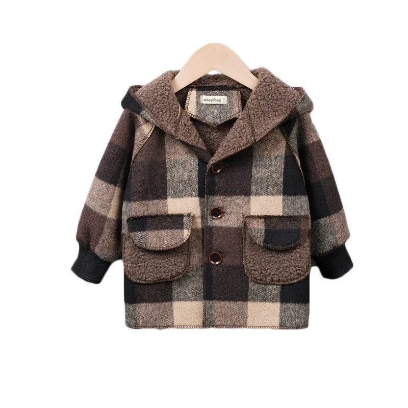Hooded Jacket Coat Toddler Infant Autumn Baby-Boys-Girls Kids Winter Fashion Cotton Children