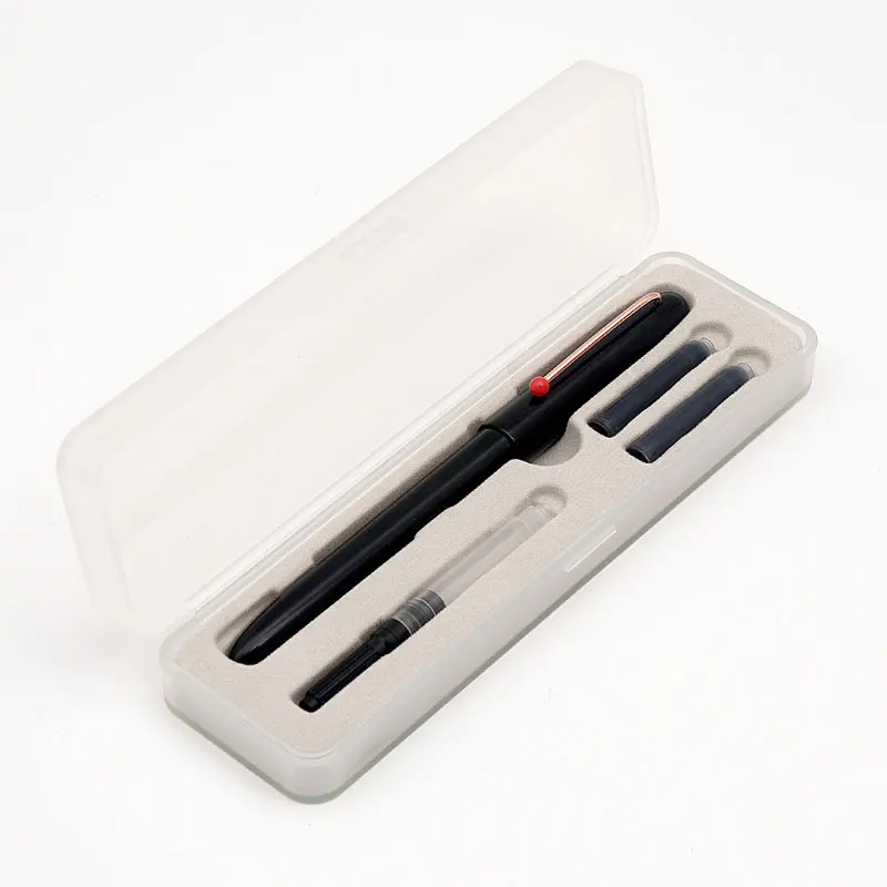 

Kaco Retro 0.38mm Hooded Nib Fountain Pen with Ink Cartridge Gift Set Smooth Writing Student Practice Handwriting Pens