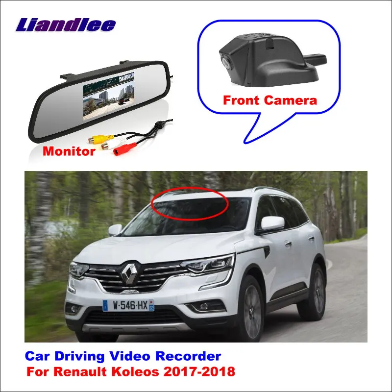 Автомобильный видеорегистратор Liandlee для Renault Koleos 2017 2018 Wi Fi камера ночного видения