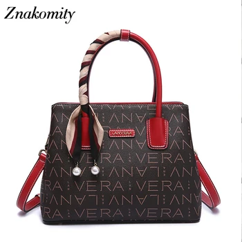 

Znakomity luxury shoulder bag crossbody women handbag top handle 2019 design messenger bag european american fashion hand bag