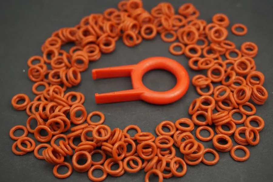 150x Keycap Rubber O-Ring Switch Dampeners RED For CHERRY MX Replace &amp Puller | Инструменты