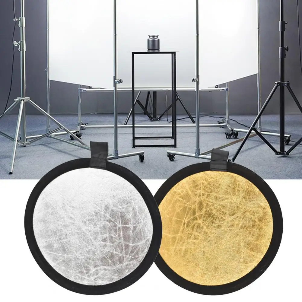 24 &60cm 반사경 5 in 1 Collapsible Light Round 사진 흰색 Silivery reflector for Studio 멀티 포토 디스크 디퓨저