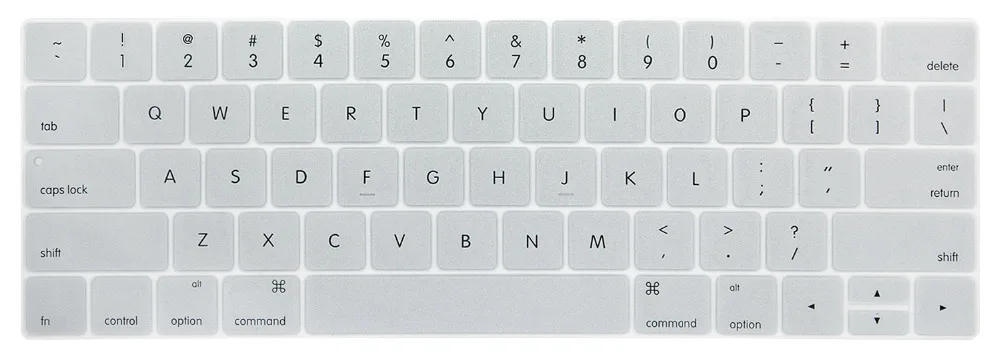 Американская версия для Apple MacBook Pro 1" A1706 A1989 крышка клавиатуры защитная кожа