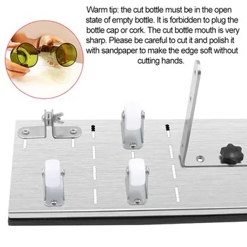

For Wine Beer Bottle Opener Cutting Machine Adjustable Stainless Steel