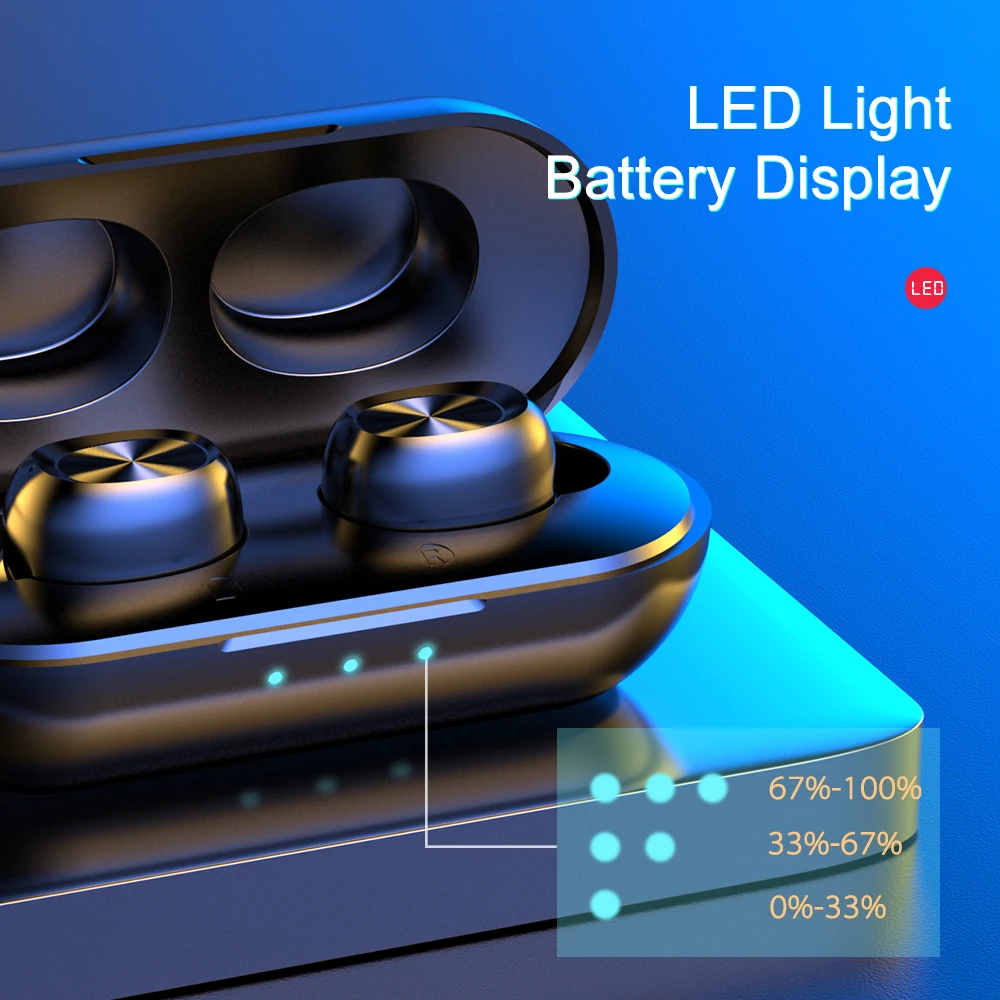 TWS Smart Touch Control Bluetooth наушники HD стерео беспроводные игровая гарнитура 5 0 IPX5