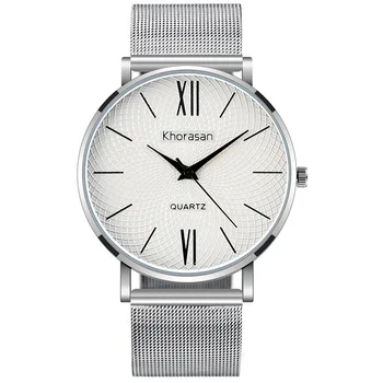

2020 Fashion Ultra-thin Watch Men Top Luxury Brand Casual Men's Stainless Steel Mesh Strap Business Clock Men Wrist Watch B3850