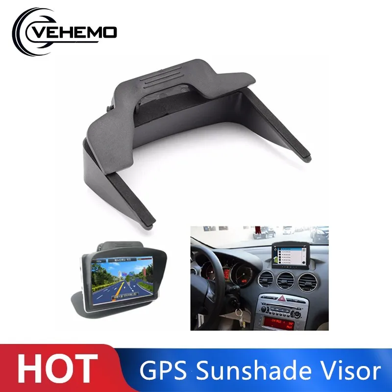 Vehemo 5 ''GPS навигатор солнцезащитный козырек GPS Солнцезащитный для