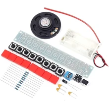 1 Set Simple DIY Electronic Organ Module Electric Piano DIY Kits NE555 Soldering Practice Learning Kits Electronic Organ Module