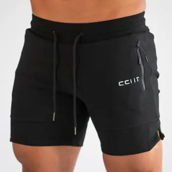 

Goocheer New Summer Jogging Sports Shorts Fitness Quick Dry Mens Workout Jogger Crossfit Gym Shorts Spandex Running Shorts Men