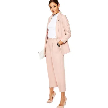 

Customized popular ladies suit ladies casual suit two-piece suit (jacket + pants) women's business formal wear