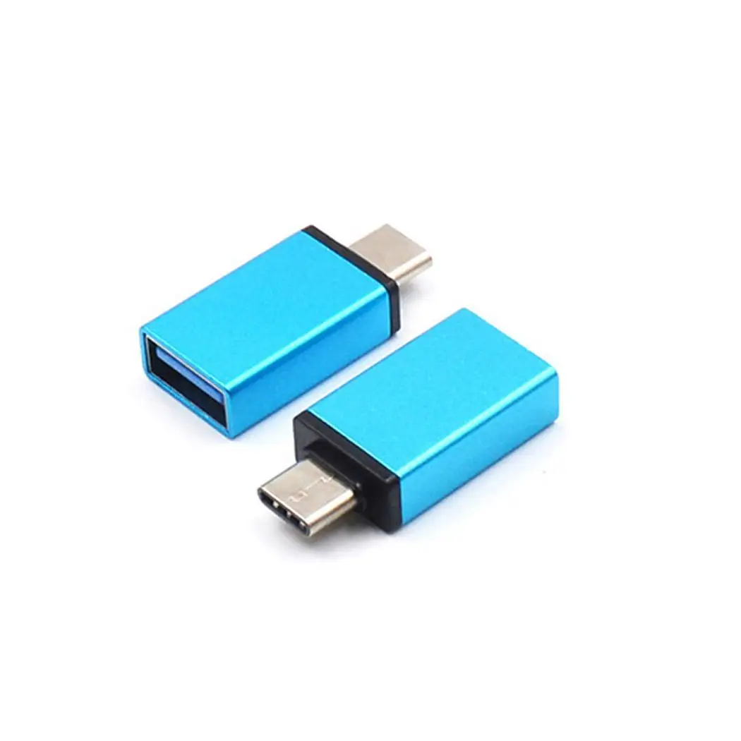 Головка преобразователя передачи данных type-C OTG для мобильных устройств type-C, usb-геймпад для передачи данных - Цвет: BL