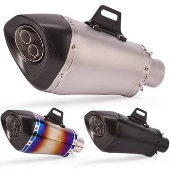 

universal motorcycle exhaust pipe modified escape hp moto for duke 390 z900 z400 gsx1000r z1000sx cb650f s1000rr cb500 cbr300 r6