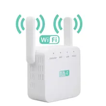 Новейший беспроводной wi-fi ретранслятор со слотом RJ45 300 Мбит/с большой дальности WiFi усилитель сигнала расширитель wi-fi усилитель US/UK/EU вилка