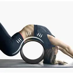 Популярный профессиональный пробковый спортивный Dharma Yoga колесо стрейч круг для йоги Пилатес кольцо для улучшения осанки йоги