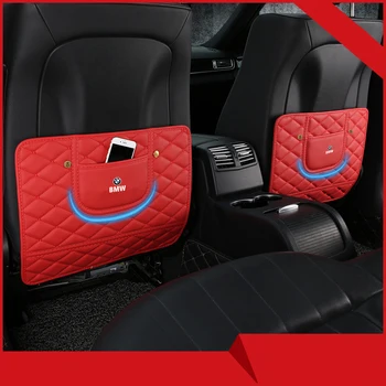 

1pcs Car Care Seat Back Protector Case Cover Kick Mat Mud Clean Anti-kick Pad For Bmw x1 x3 x5 x6 z4 f10 f20 f30 e36 e39 e46 e60