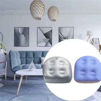 

Inflatable Pillows Booster Seat Inflatable Seat Cushion Suction Cup Grip Home Decor Chair Back Sofa Cushion Camping Rest Support