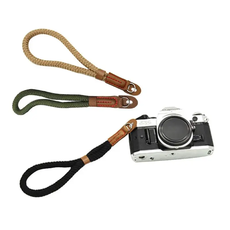 Модный мягкий хлопковый ремешок на руку для камеры Leica Canon sony ремешок для фотокамеры SLR Аксессуары для камеры