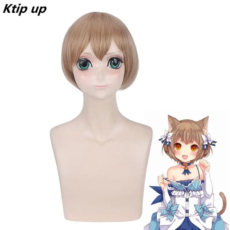 

Ktip Up Felix Argyle Short Wig Cosplay Costume Re:Life In A Different World From Zero Heat Resistent Synthetic Hair Wigs
