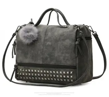 

Women HandBag Totes Shoulder Bags Large Capacity Bag for Women Pu Leather Black Washed Leather Crossbody Bag